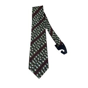 Zianetti Italian Silk Collection Neck Tie, Made In USA Imported From Italy